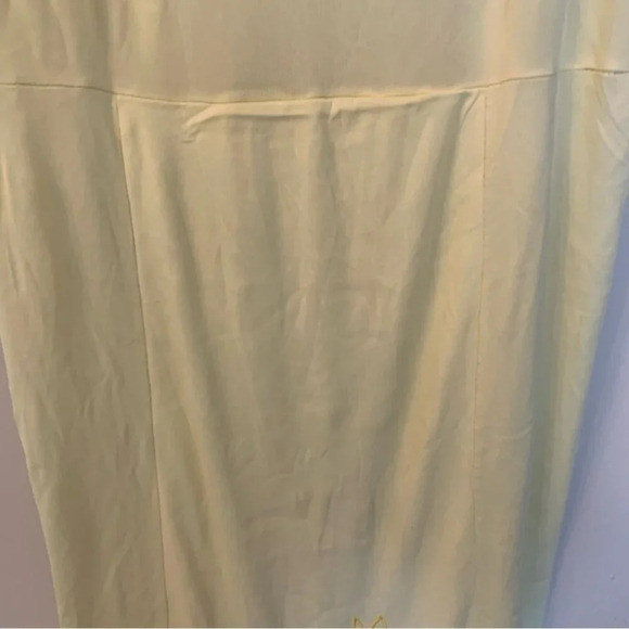 Vintage Primstyle Yellow Embroidered Chemise Lace - Picture 5 of 8